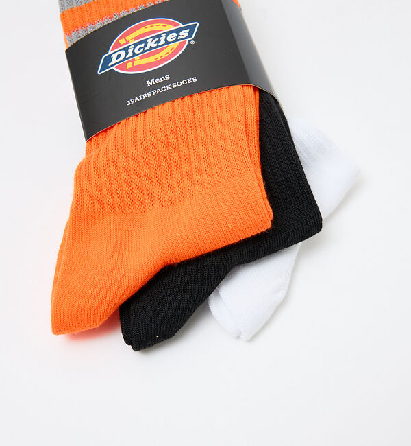 ABAHOUSE「【DICKIES/ディッキーズ】3Pアソートソックス/選べる3足SET/アンクル」|ソックス|