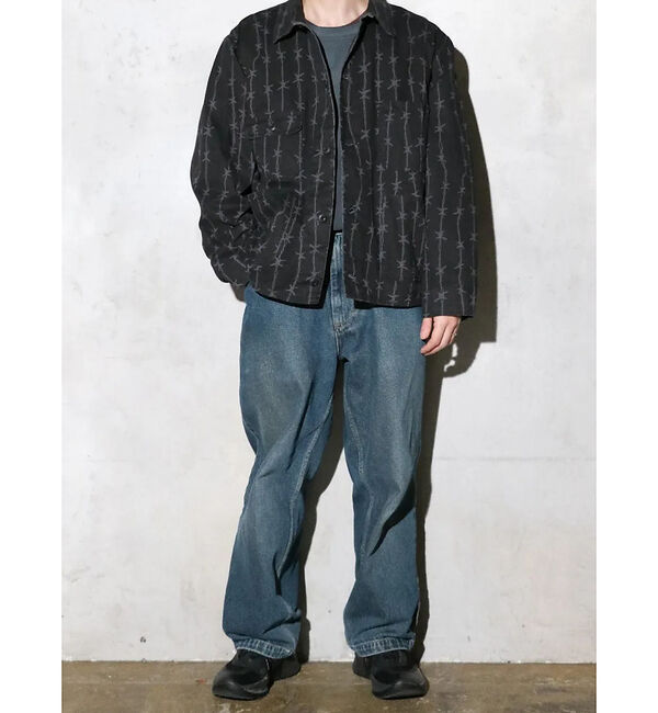 ABAHOUSE「【PENNY&lsquo;S】PRINTED ENGINEER SHORT JACKET/ミ」|ミリタリー・モッズコート|