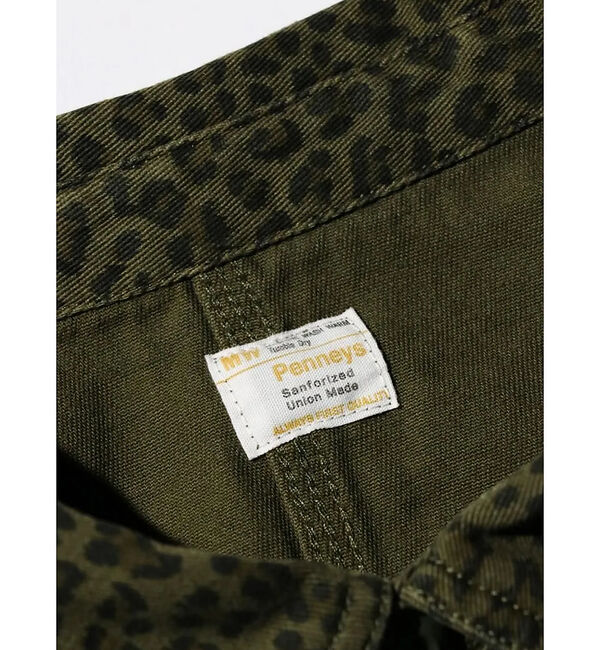 ABAHOUSE「【PENNY&lsquo;S】PRINTED ENGINEER SHORT JACKET/ミ」|ミリタリー・モッズコート|