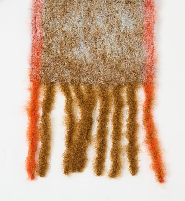 ABAHOUSE「【814 EZCARAY】TWIST FRAME モヘヤ マフラー」|マフラー|