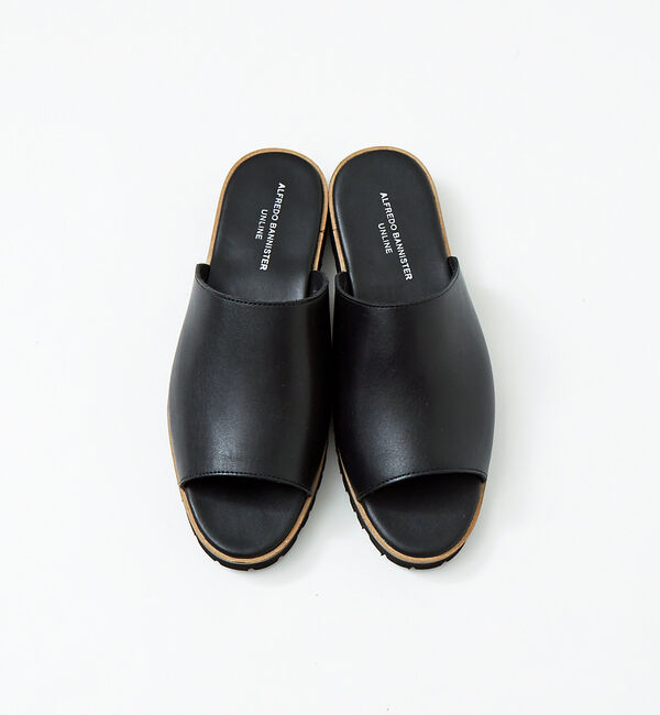 alfredoBANNISTER「【WEB別注】タンクソール ミュール レザーサンダル」|サンダル|