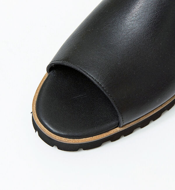 alfredoBANNISTER「【WEB別注】タンクソール ミュール レザーサンダル」|サンダル|