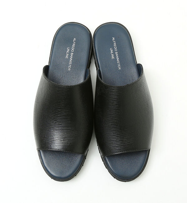 alfredoBANNISTER「【WEB別注】タンクソール ミュール レザーサンダル」|サンダル|