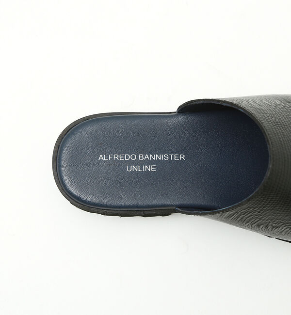 alfredoBANNISTER「【WEB別注】タンクソール ミュール レザーサンダル」|サンダル|
