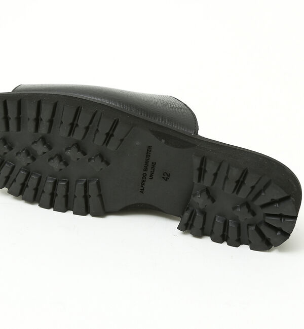 alfredoBANNISTER「【WEB別注】タンクソール ミュール レザーサンダル」|サンダル|