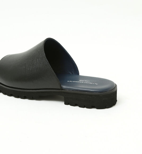 alfredoBANNISTER「【WEB別注】タンクソール ミュール レザーサンダル」|サンダル|