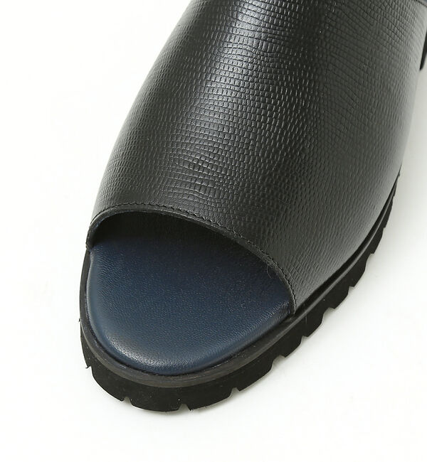 alfredoBANNISTER「【WEB別注】タンクソール ミュール レザーサンダル」|サンダル|