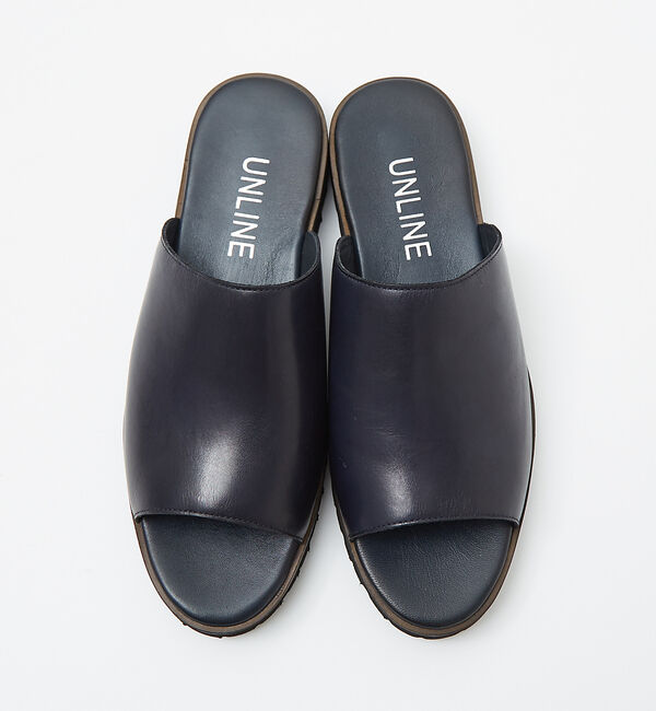 alfredoBANNISTER「【WEB別注】タンクソール ミュール レザーサンダル」|サンダル|