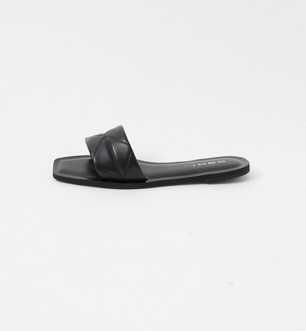 Rouge vif「【MOHI】スクウェアトゥミュールサンダル」|サンダル|