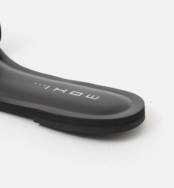 Rouge vif「【MOHI】スクウェアトゥミュールサンダル」|サンダル|