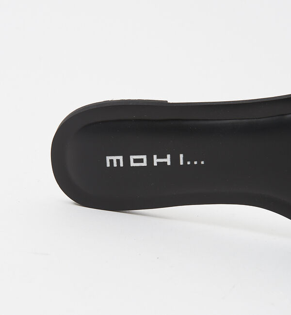 Rouge vif「【MOHI】スクウェアトゥミュールサンダル」|サンダル|