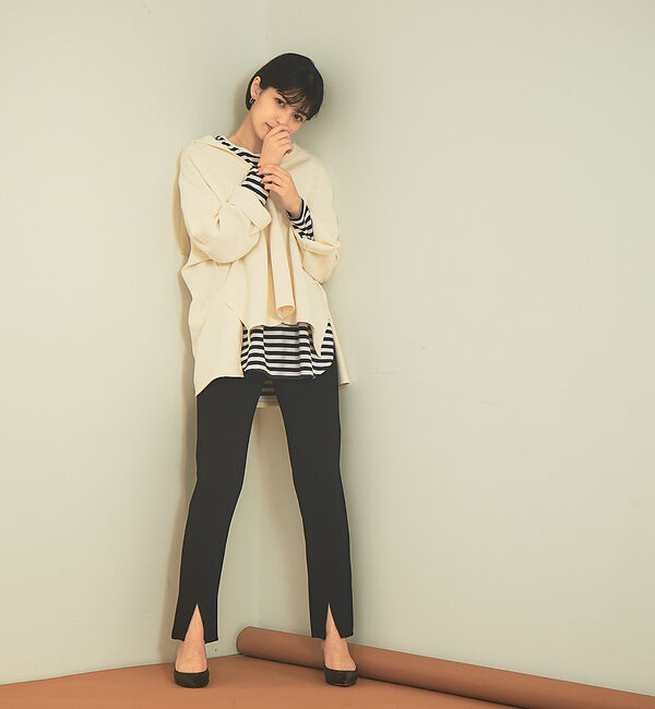 Rouge vif「フロントスリットウエストゴムパンツ」|その他|