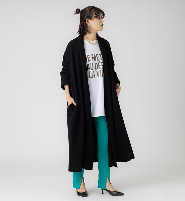 Rouge vif「フロントスリットウエストゴムパンツ」|その他|