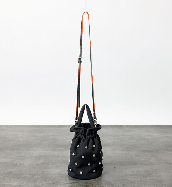 Rouge vif「【cheek/チーク】2WAY ミニショルダーバッグ / ラインストーン / キ」|ショルダー・メッセンジャー|