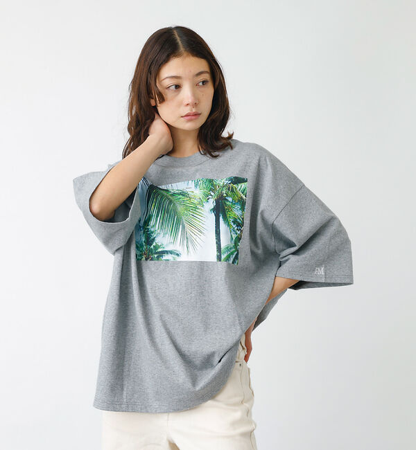 Rouge vif「【PARROTT CANVAS/パロットキャンバス】トラベルフォトグラフTシャツ」|Tシャツ・カットソー|