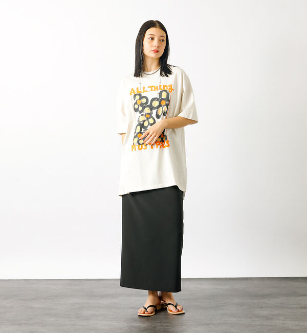 Rouge vif「【PAOLO BOVE / パオロ ボーヴ】ヒール トングサンダル / ラフィア」|サンダル|