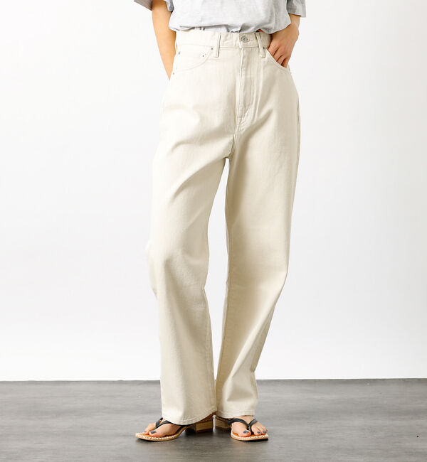 Rouge vif「【PAOLO BOVE / パオロ ボーヴ】ヒール トングサンダル / ラフィア」|サンダル|