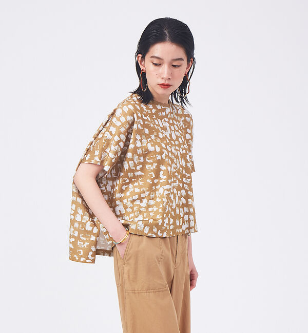 qualite「グラデーションペイント Tシャツ」|Tシャツ・カットソー|