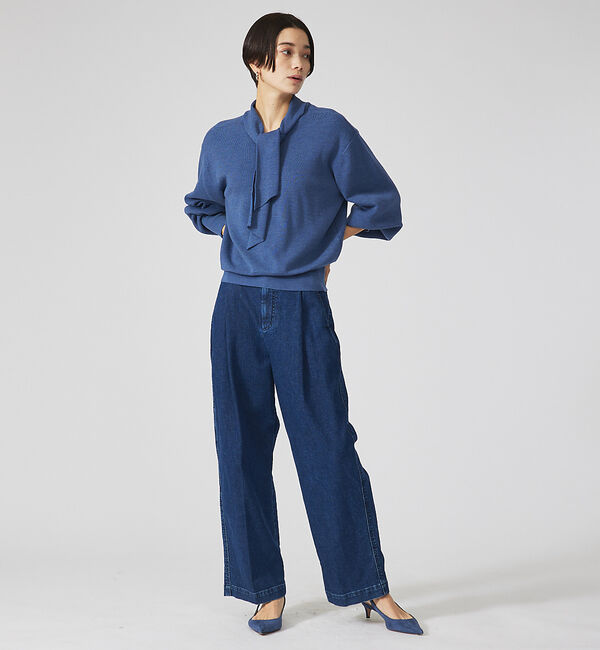 qualite「2WAYボウタイニット」|ニット・セーター|