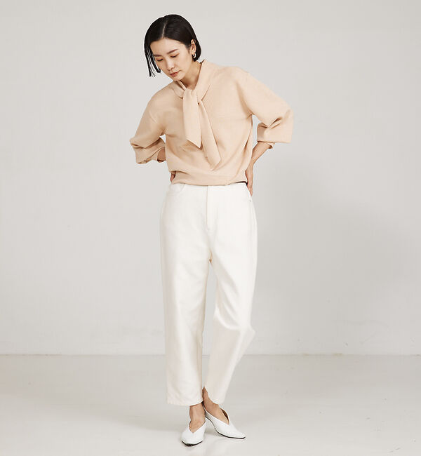 qualite「2WAYボウタイニット」|ニット・セーター|