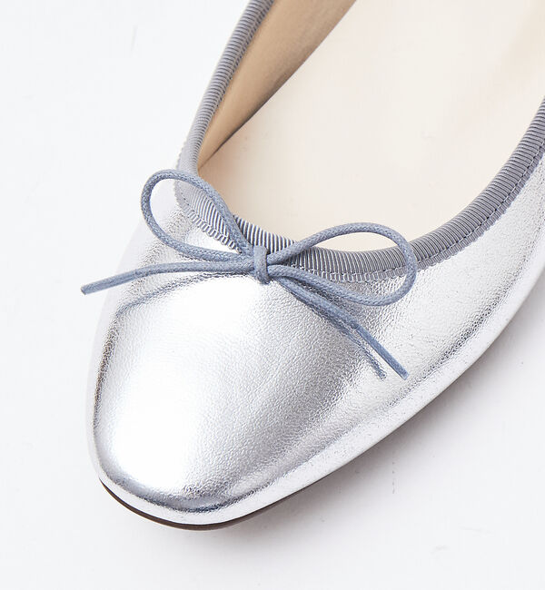 AU BANNISTER「【晴雨兼用】スクエアトゥバレエシューズ」|レインシューズ|