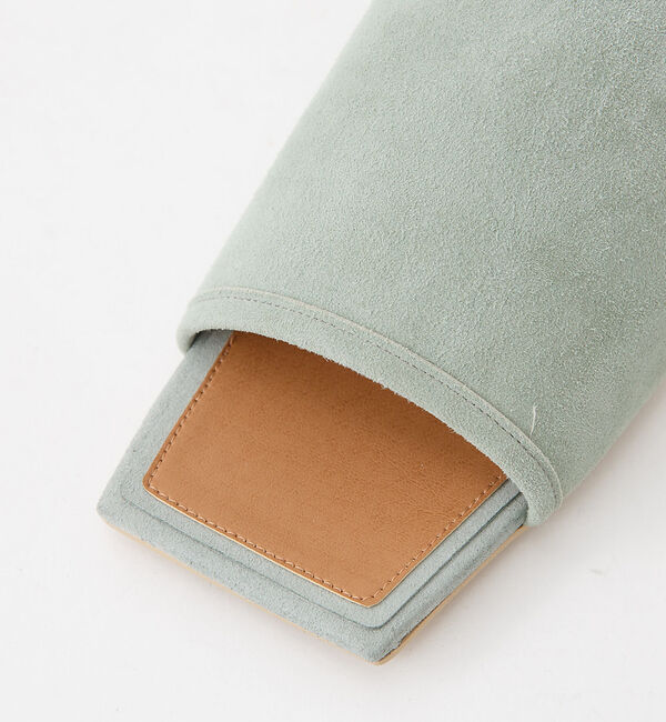 AU BANNISTER「スクエアトゥ フラットミュール」|サンダル|