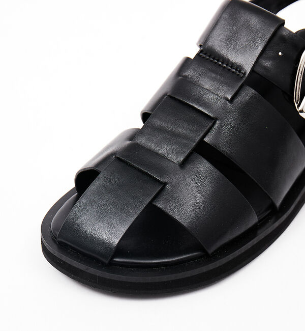 AU BANNISTER「【LAROUTE】グルカサンダル」|サンダル|