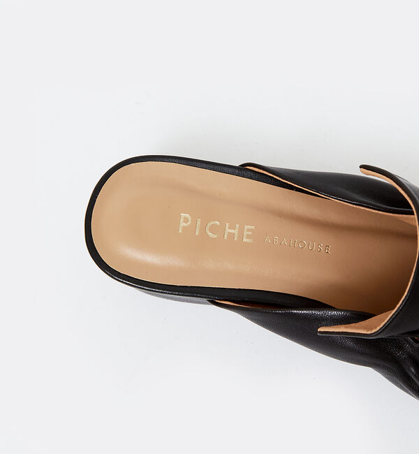 AU BANNISTER「ソフトギャザーミュール」|サンダル|