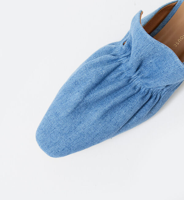 AU BANNISTER「ソフトギャザーミュール」|サンダル|