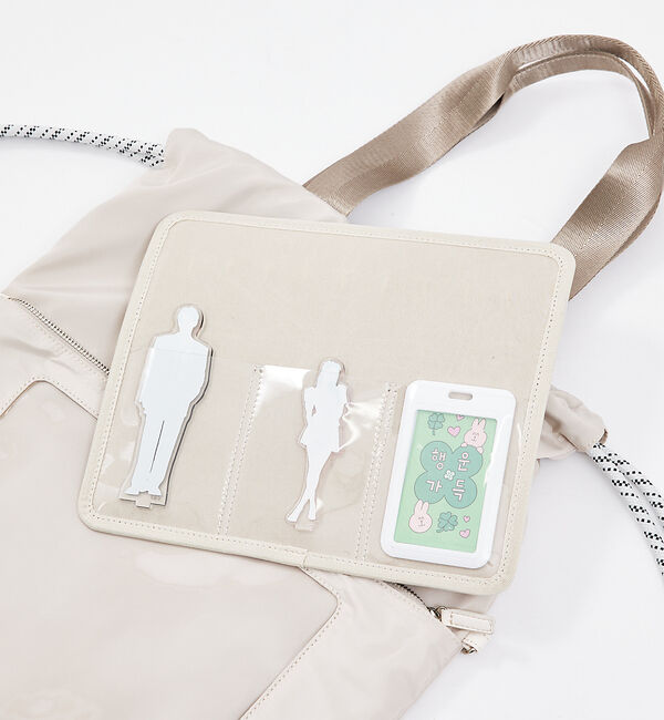 LOWELL things「オシゴトナップサックトート【推し活】」|トートバッグ|