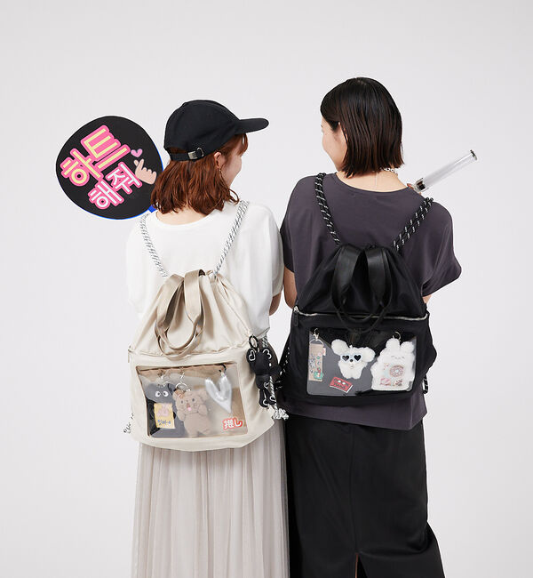 LOWELL things「オシゴトナップサックトート【推し活】」|トートバッグ|