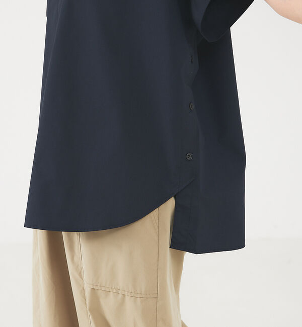 abahouse mavie「ブロードフレンチスリーブシャツ」|シャツ・ブラウス|