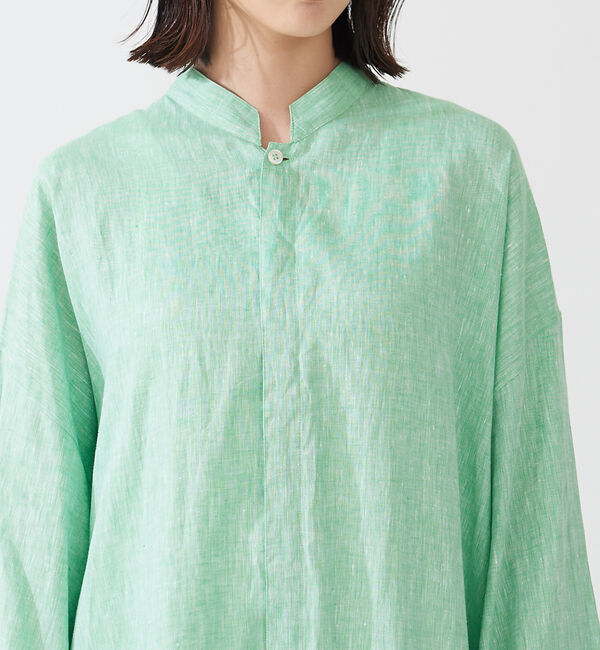 The Store by C' 「【LIWAN JELLABA】リネン シャツドレス」|ワンピース|