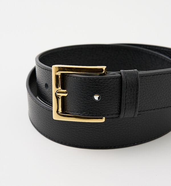 The Store by C' 「【ATELIER AMBOISE】スクエアバックルシボレザーベルト」|ベルト|