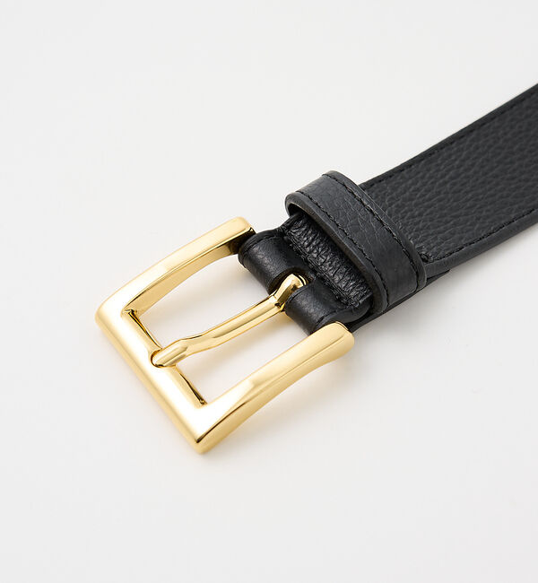 The Store by C' 「【ATELIER AMBOISE】スクエアバックルシボレザーベルト」|ベルト|