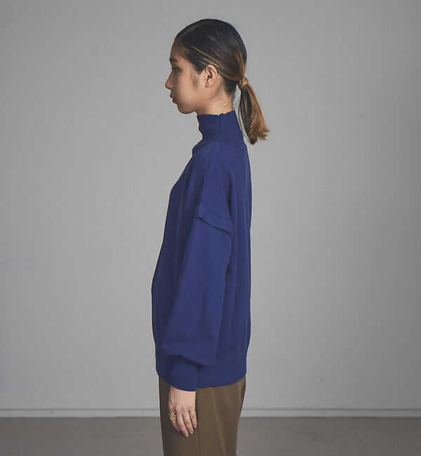 NOMINE「レイヤード風タートルニット」|ニット・セーター|