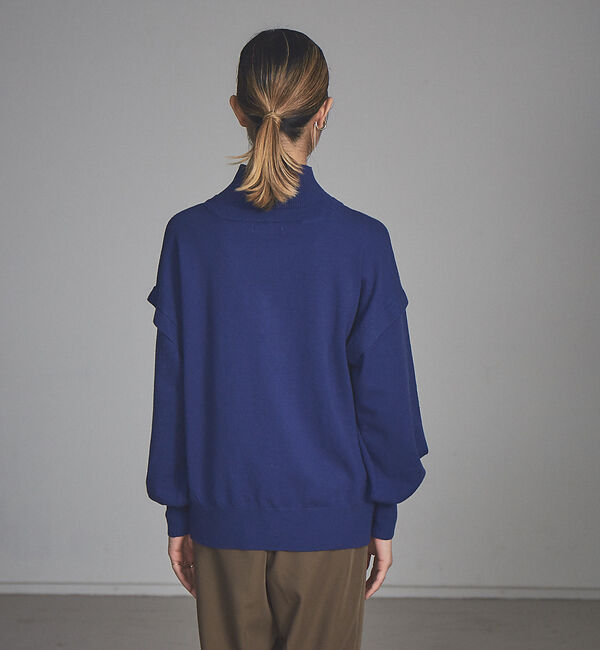 NOMINE「レイヤード風タートルニット」|ニット・セーター|