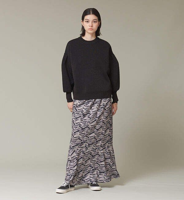 NOMINE「オリジナルプリントマーメイドマキシスカート」|スカート|