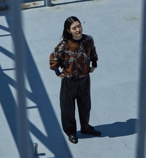 NOMINE「ボタニカル ジャガード ニット」|ニット・セーター|