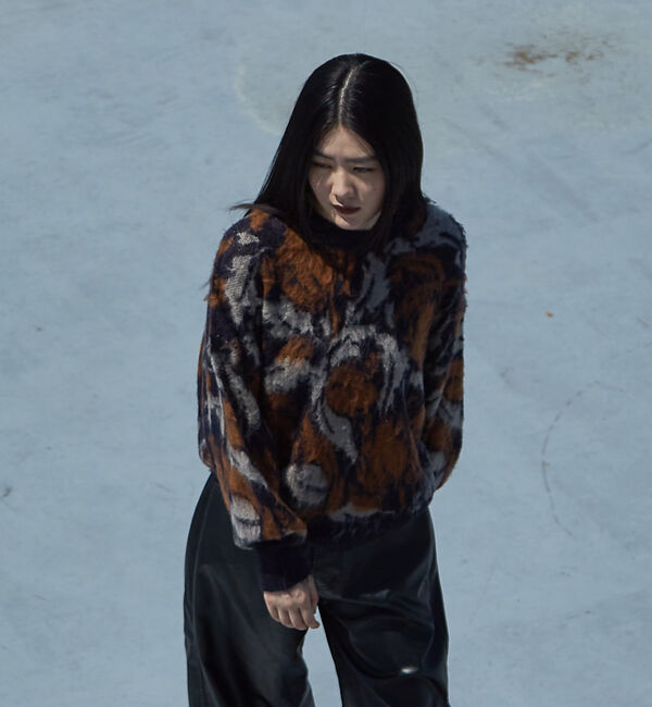 NOMINE「ボタニカル ジャガード ニット」|ニット・セーター|