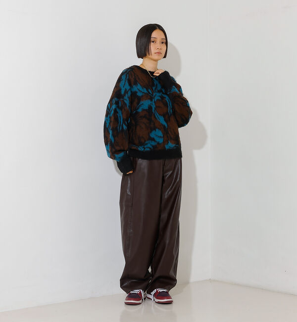 NOMINE「ボタニカル ジャガード ニット」|ニット・セーター|