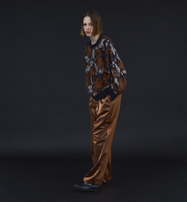 NOMINE「ボタニカル ジャガード ニット」|ニット・セーター|