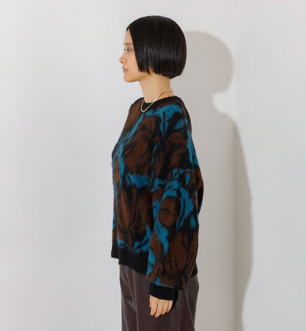 NOMINE「ボタニカル ジャガード ニット」|ニット・セーター|