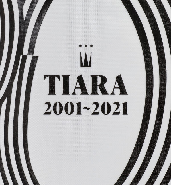  「TIARAモノトーンロゴエコバッグ」|エコバッグ|