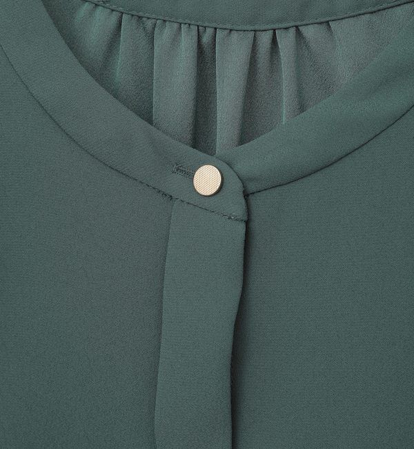 TIARA「サイドフリルブラウス（セットアップ可）」|シャツ・ブラウス|