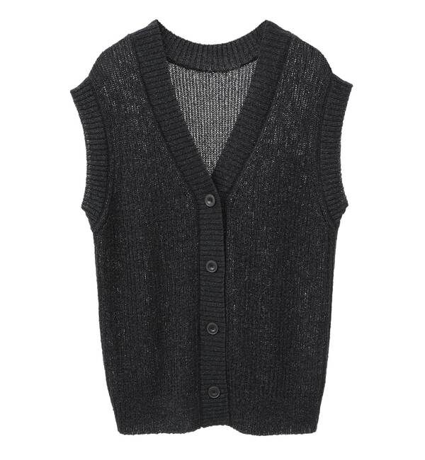Liesse「Vネックニットベスト」|ベスト・ジレ|