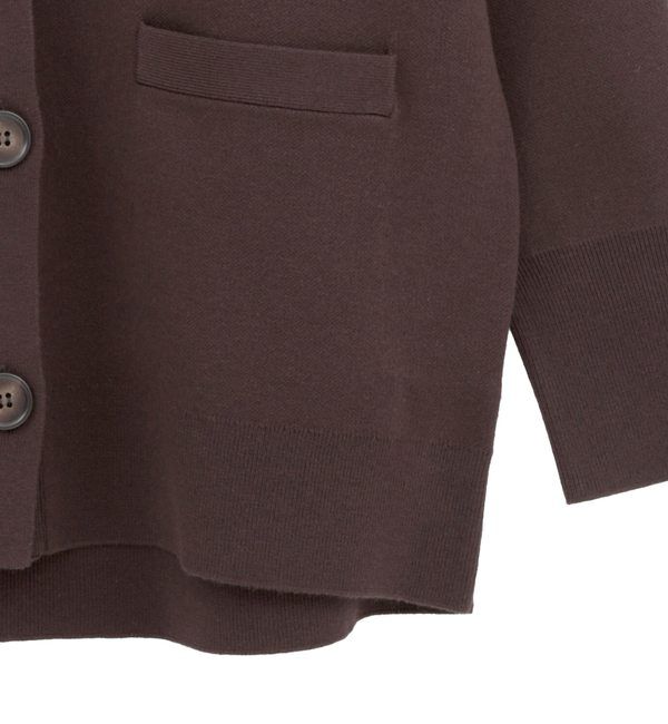 Liesse「バックメッセージカーディガン」|カーディガン|