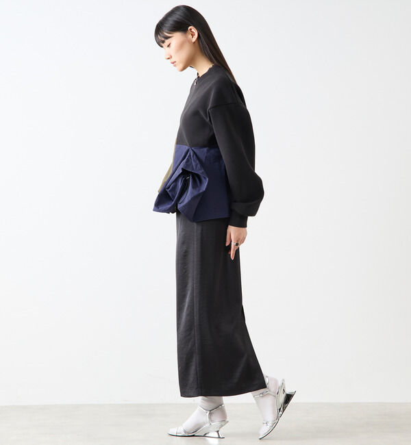 Soffitto「異素材使いプルオーバー」|Tシャツ・カットソー|