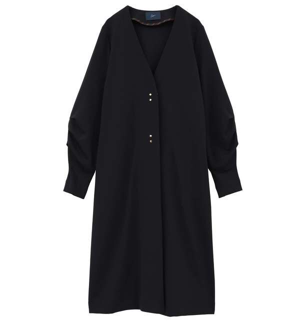 Soffitto「《定番》ノーカラータックスリーブコート」|その他|