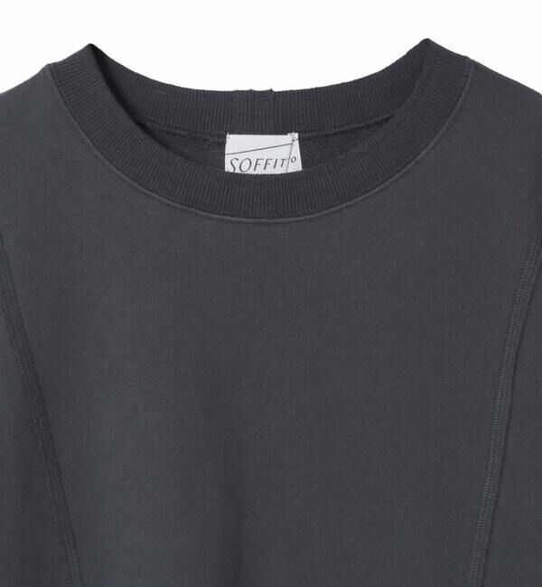 SOFFITTO「切り替えデザインスウェット」|スウェット・ジャージ|